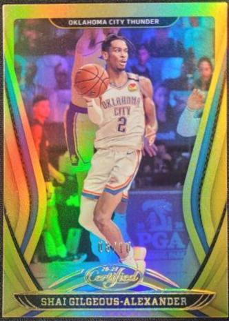 Shai Gilgeous Alexander [Mirror Gold] #119