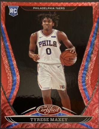 Tyrese Maxey [Asia Red] #96