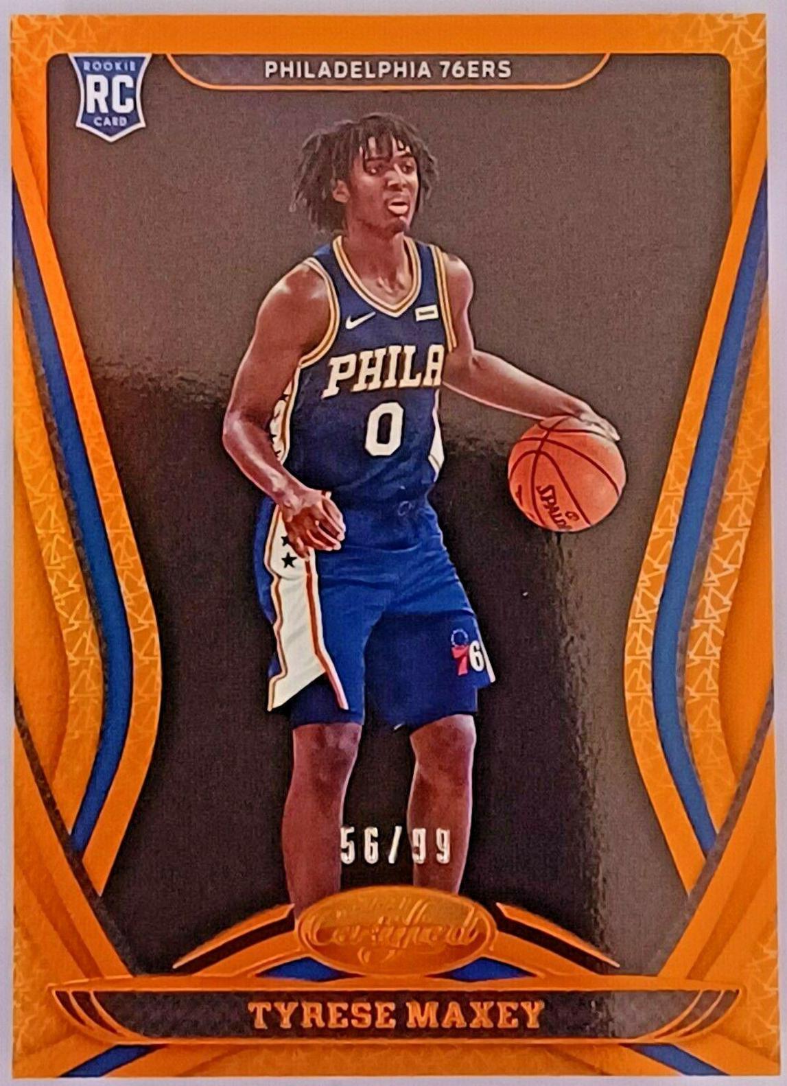 Tyrese Maxey [Mirror Orange] #180