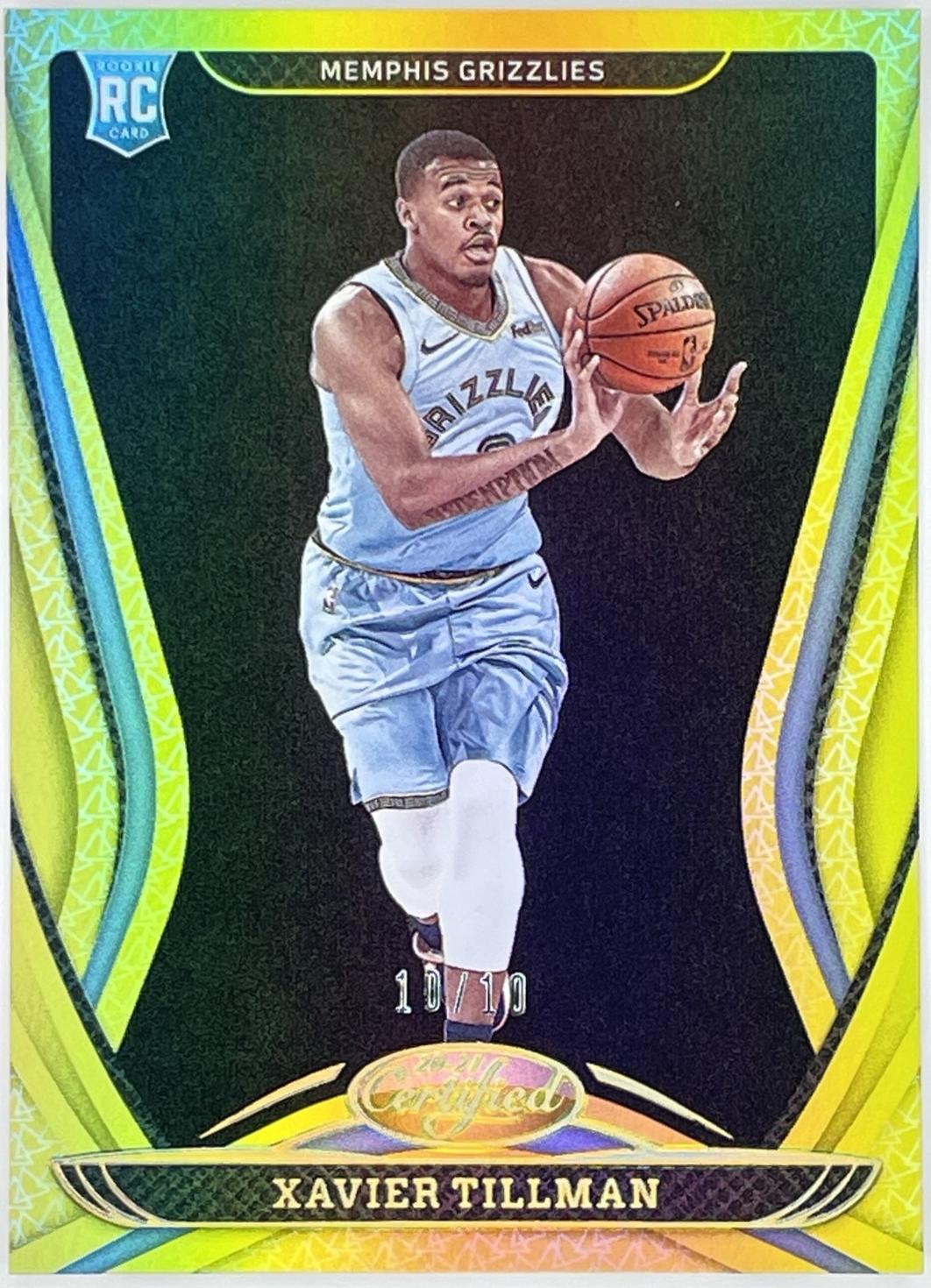 Xavier Tillman [Mirror Gold] #166