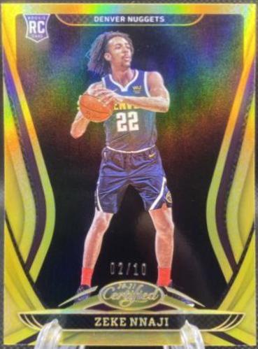 Zeke Nnaji [Mirror Gold] #179