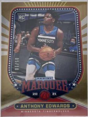 Anthony Edwards [Gold] #254