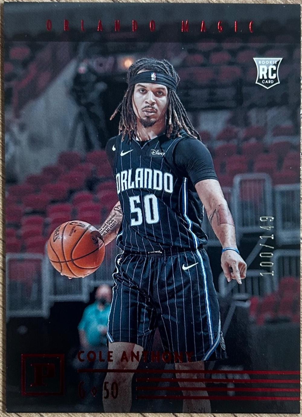 Cole Anthony [Red] #122