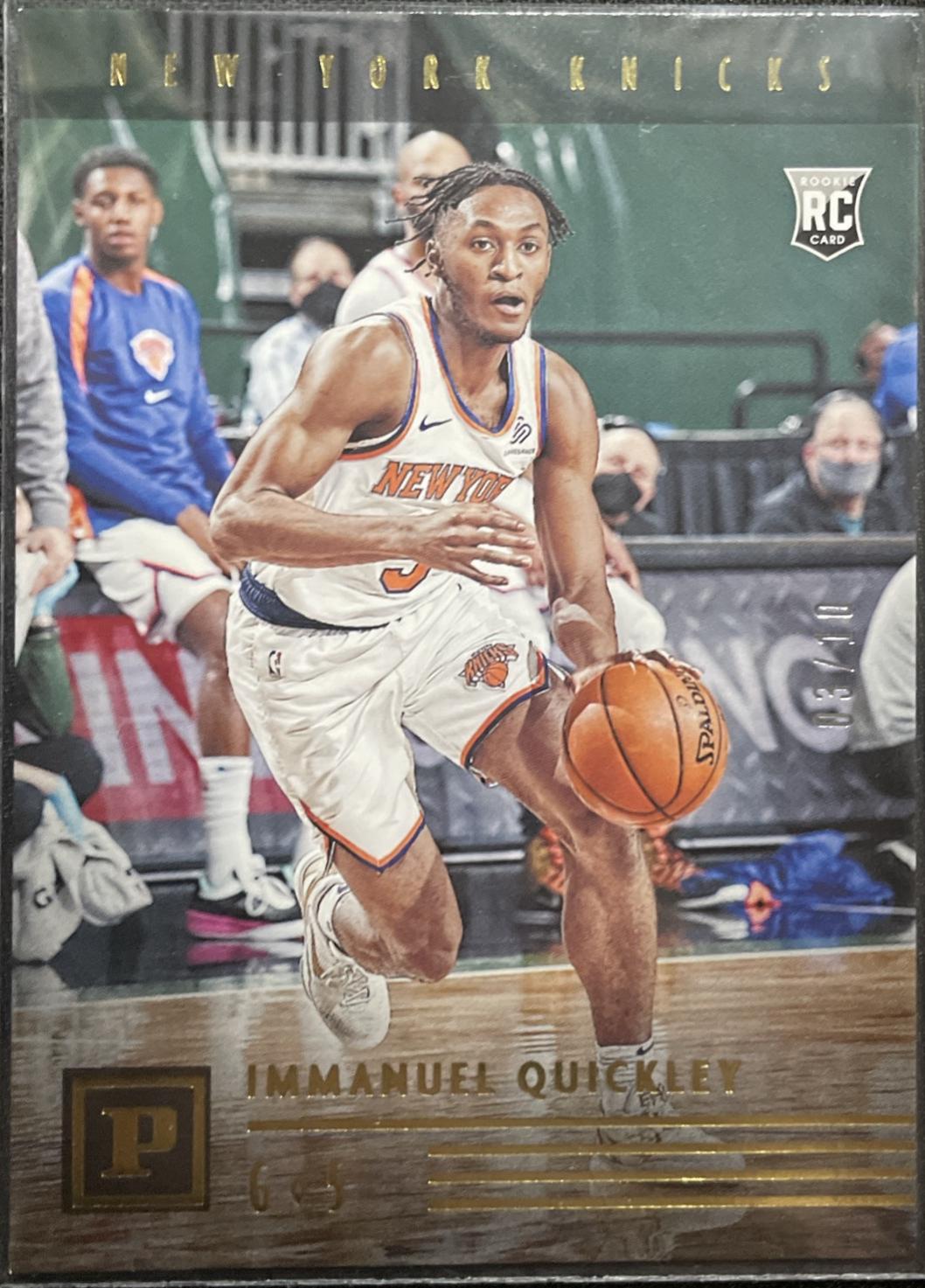 Immanuel Quickley [Gold] #108