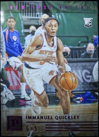 Immanuel Quickley [Pink] #108