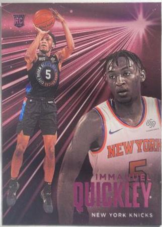 Immanuel Quickley [Pink] #207