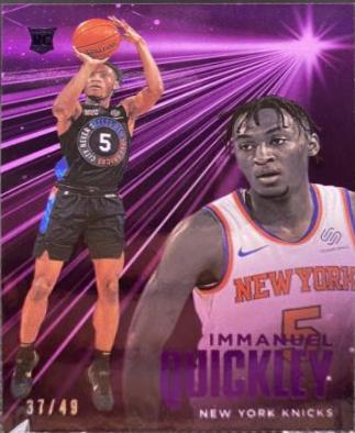 Immanuel Quickley [Purple] #207