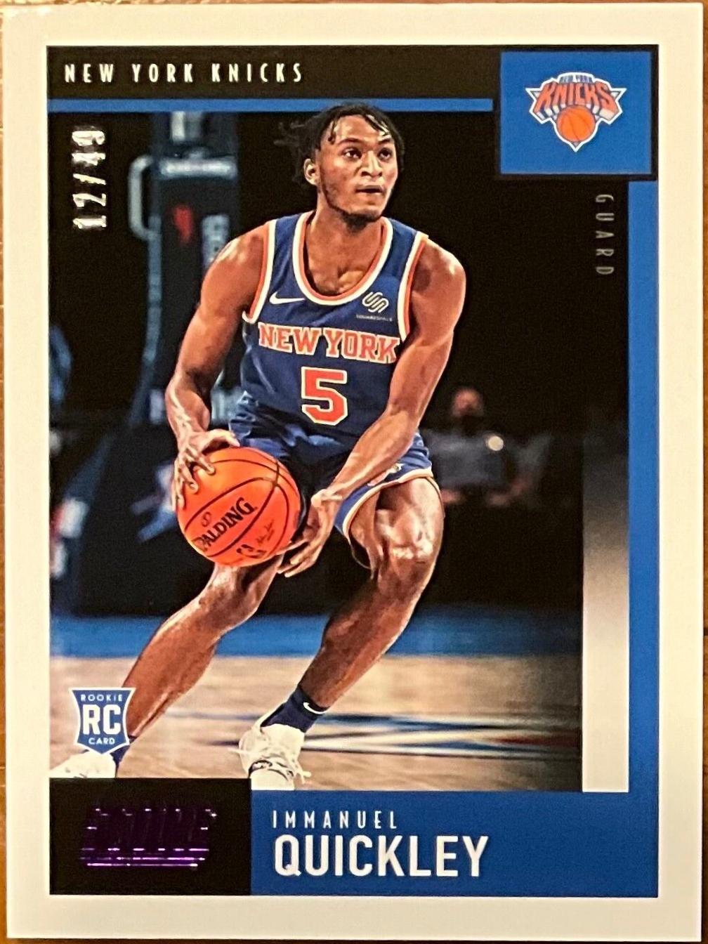Immanuel Quickley [Purple] #612
