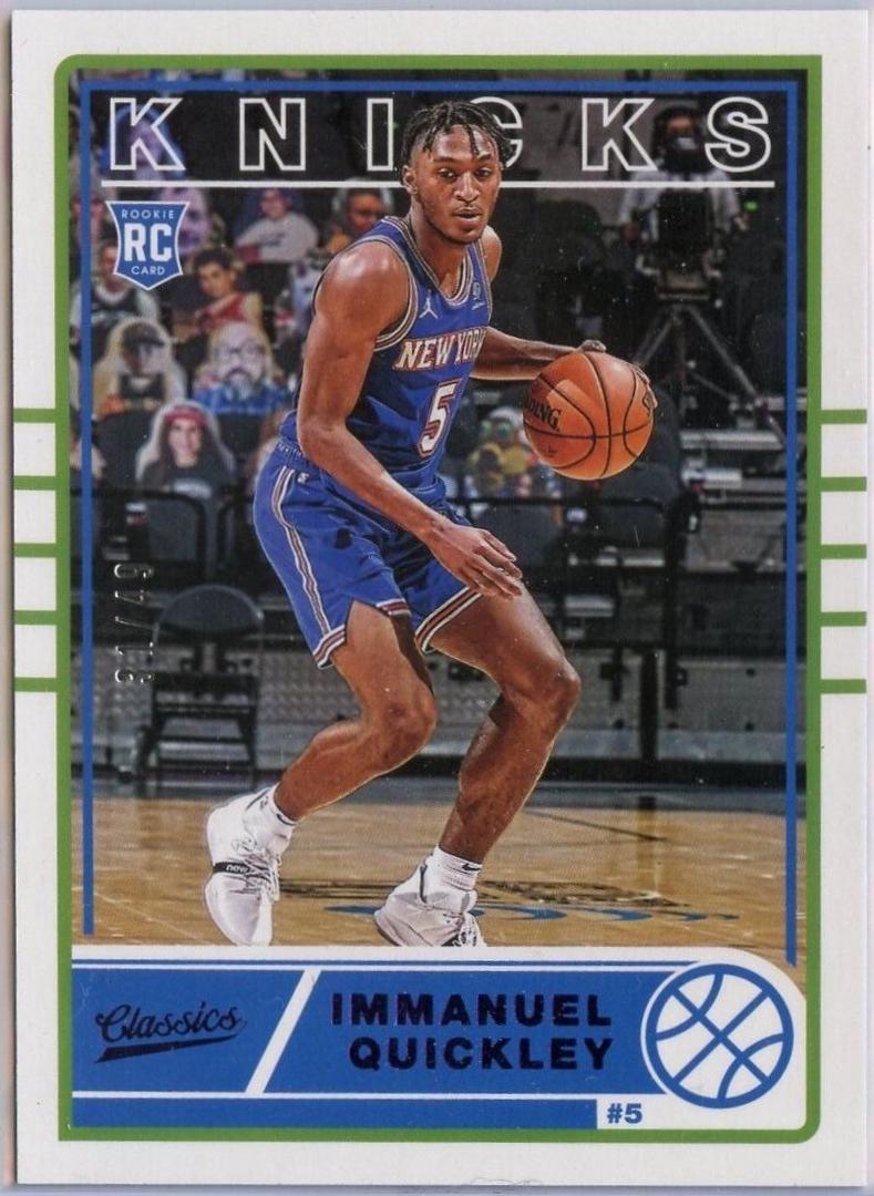 Immanuel Quickley [Purple] #644