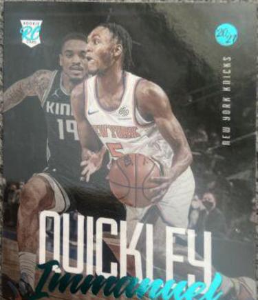Immanuel Quickley [Teal] #140