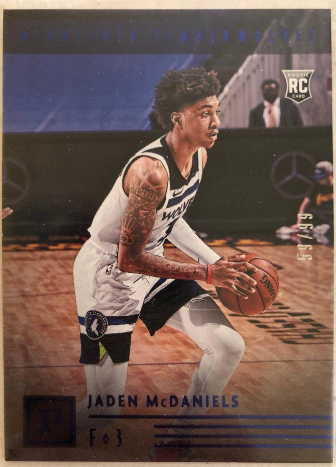 Jaden McDaniels [Blue] #134
