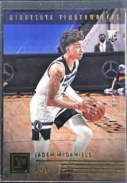 Jaden McDaniels [Gold] #717