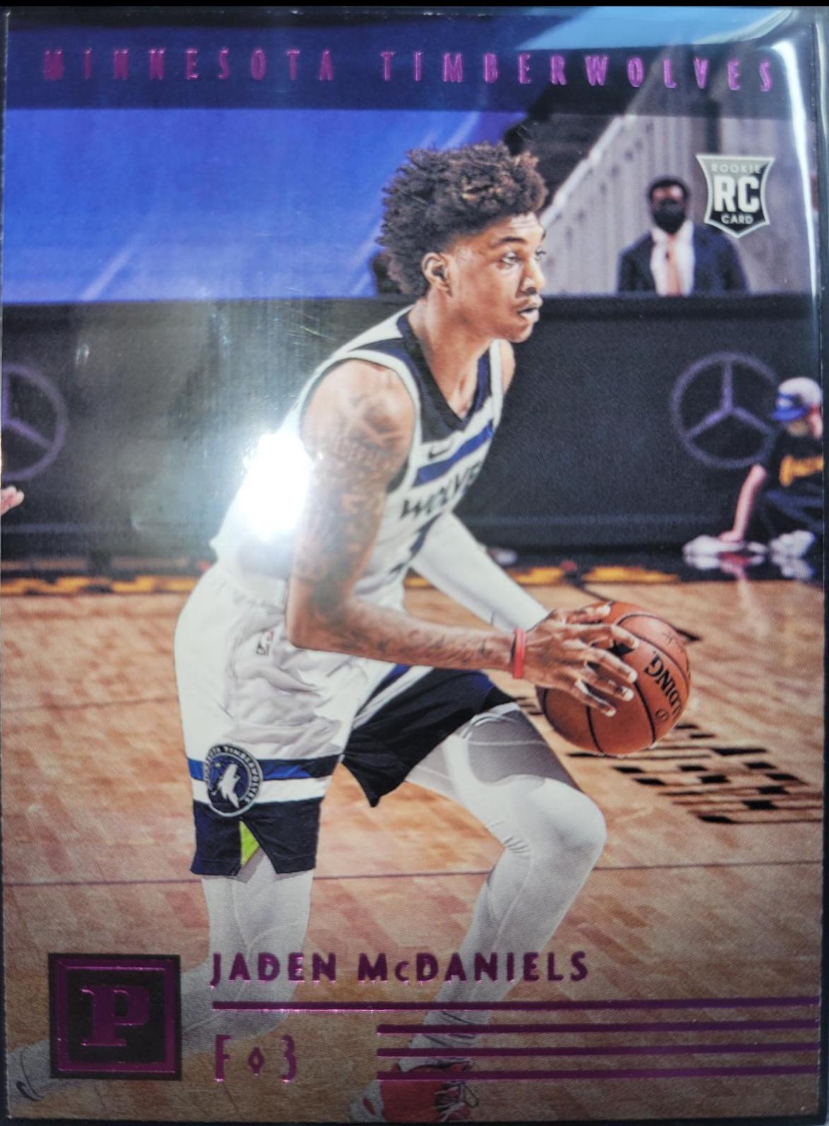 Jaden McDaniels [Pink] #134