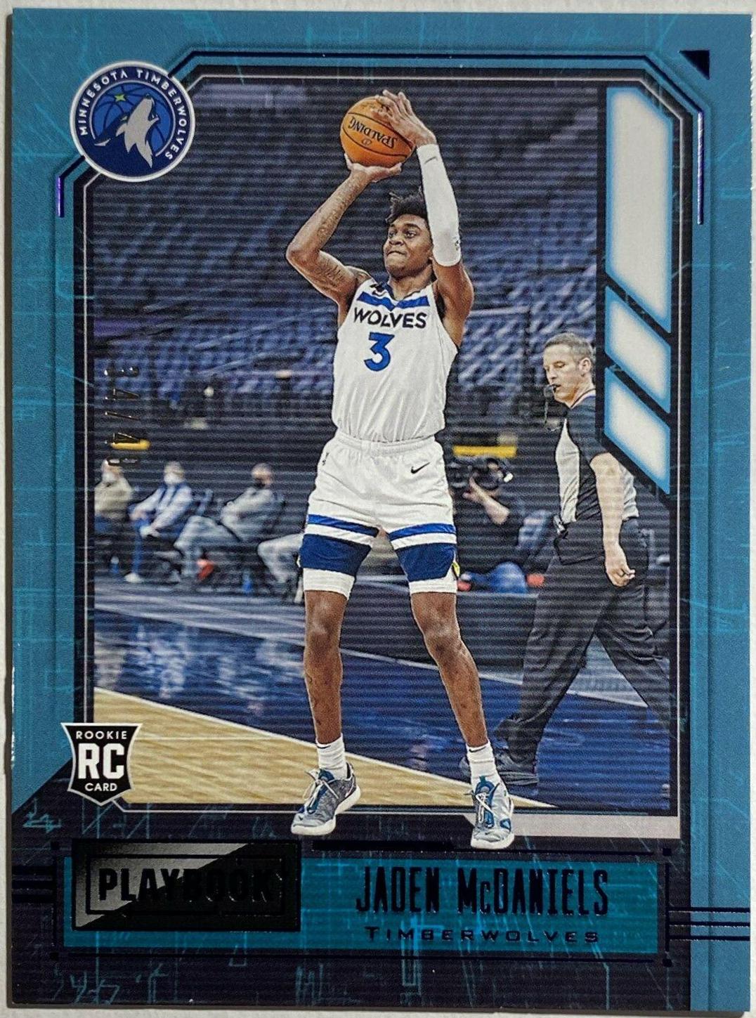 Jaden McDaniels [Purple] #180