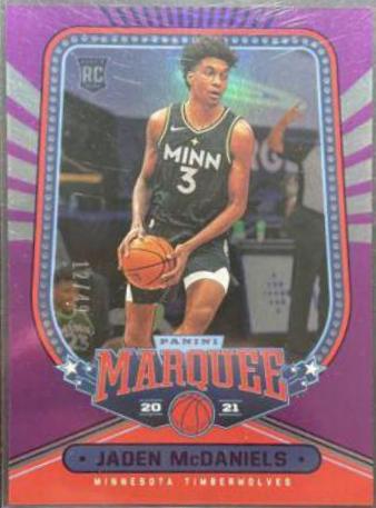 Jaden McDaniels [Purple] #238