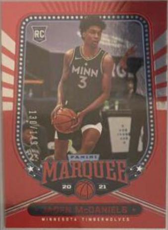 Jaden McDaniels [Red] #238