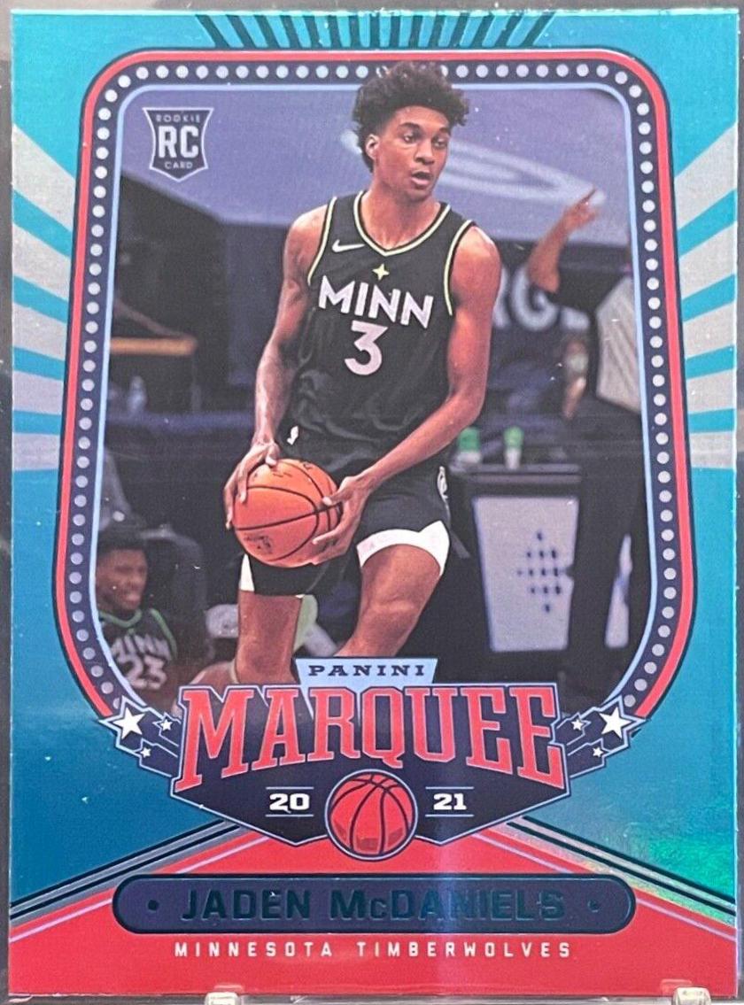 Jaden McDaniels [Teal] #238