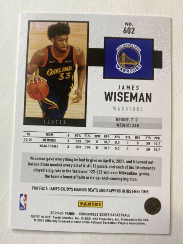 James Wiseman [Purple] #602