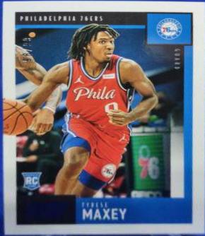 Tyrese Maxey [Blue] #603