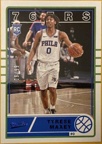 Tyrese Maxey [Blue] #631