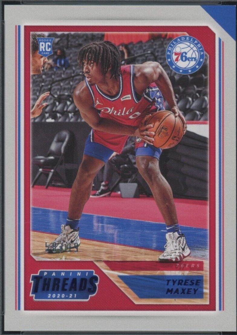 Tyrese Maxey [Blue] #76