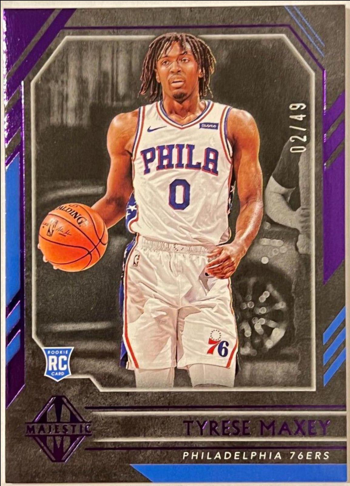 Tyrese Maxey [Purple] #708