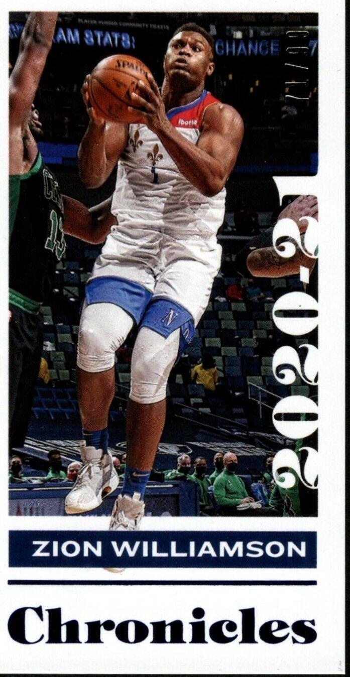 Zion Williamson [Blue] #42
