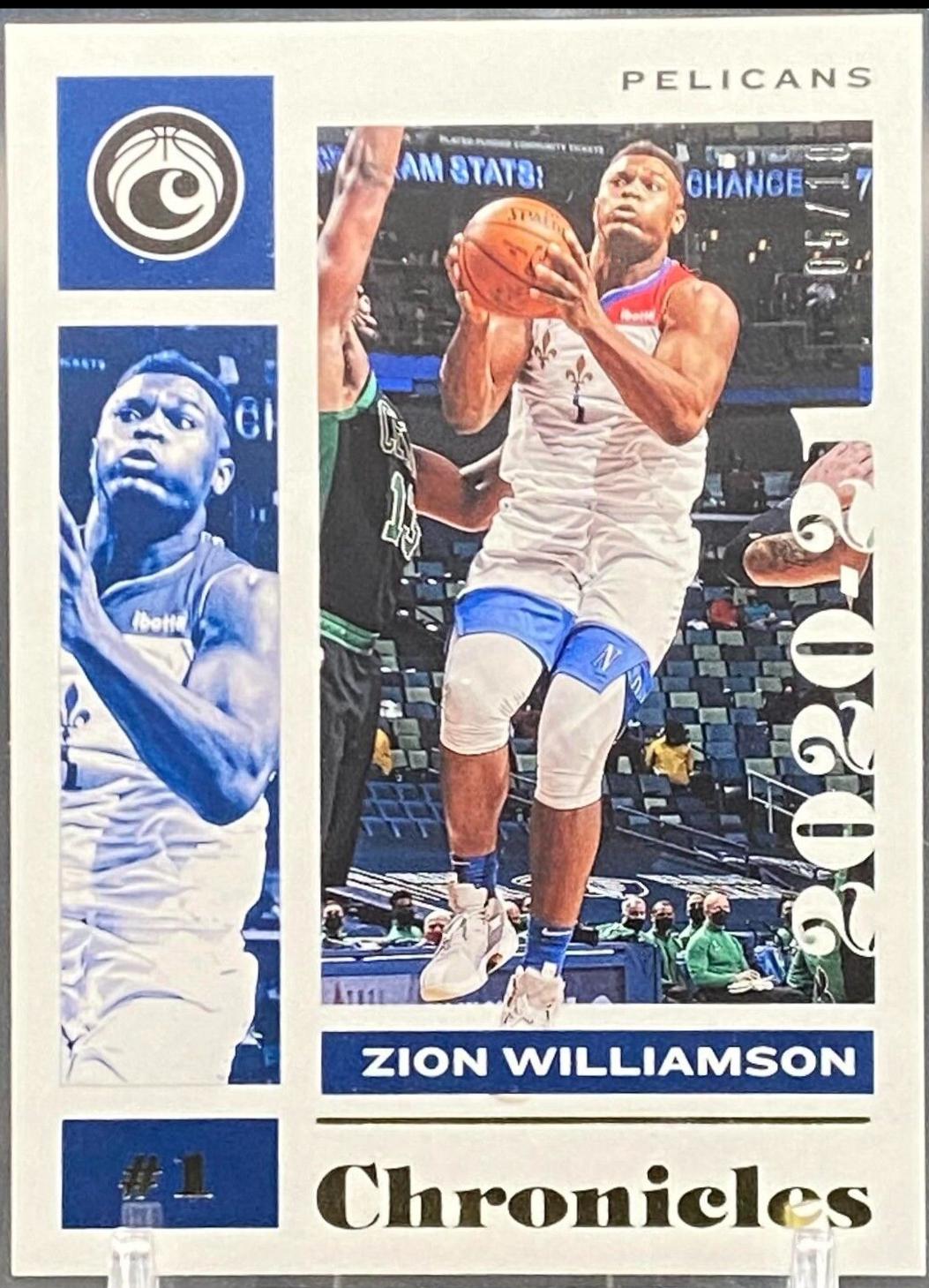 Zion Williamson [Gold] #42