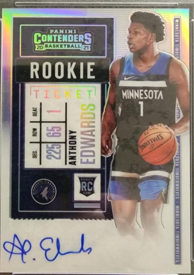 Anthony Edwards [Autograph Premium] #105