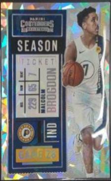 Malcolm Brogdon [Cracked Ice Ticket] #8