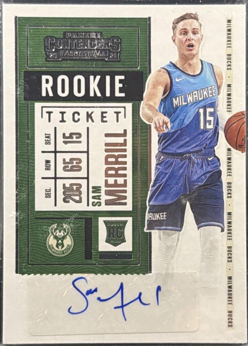 Sam Merrill [Autograph Playoff Ticket] #153