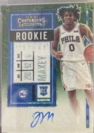 Tyrese Maxey [Autograph Premium Green Shimmer] #123