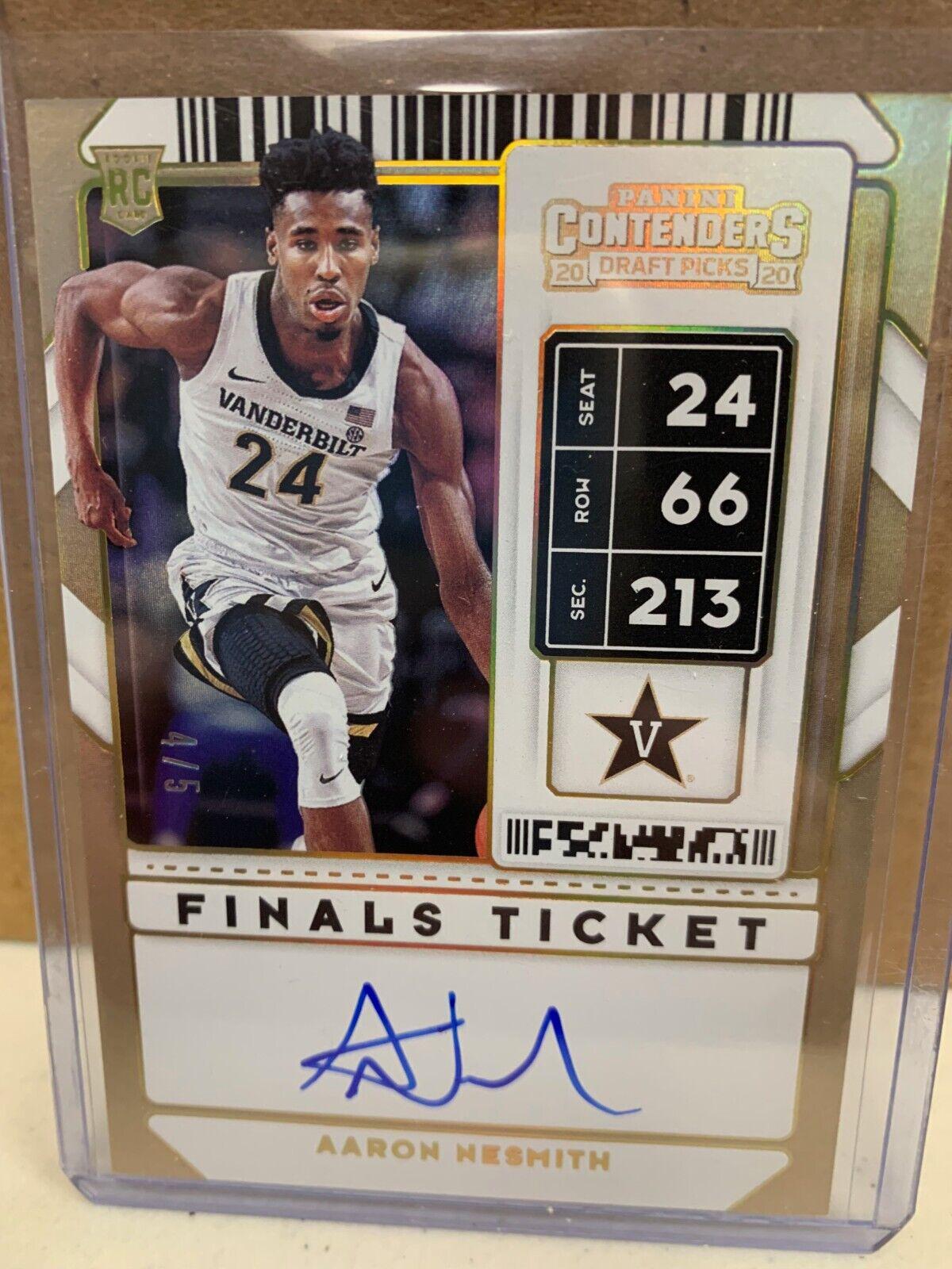 Aaron Nesmith [Finals Autograph Ticket] #74B