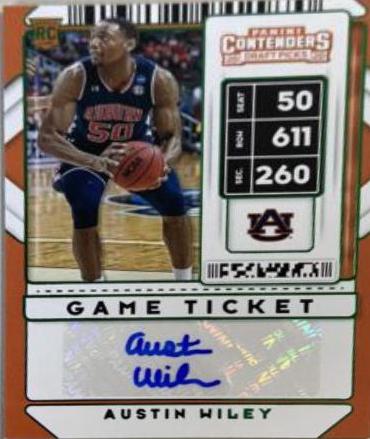 Austin Wiley [Tournament Autograph Ticket] #102V