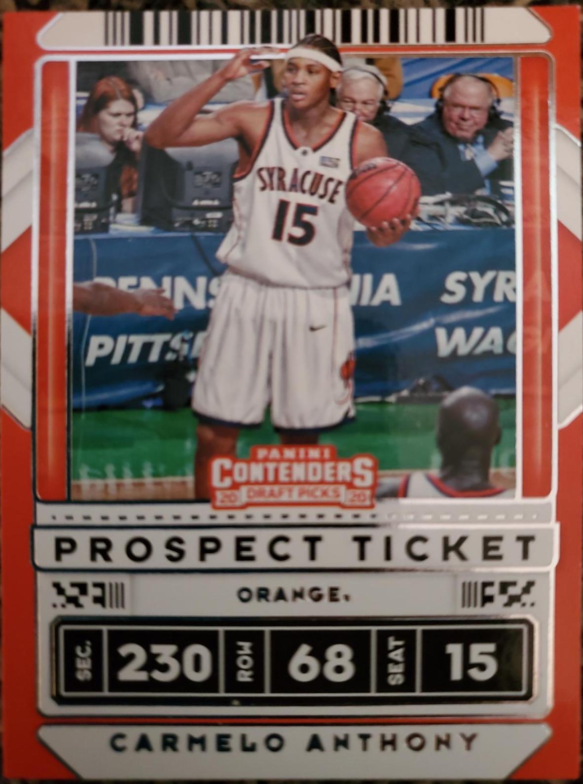 Carmelo Anthony [Prospect Ticket] #15