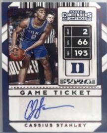 Cassius Stanley [Red Autograph] #99V