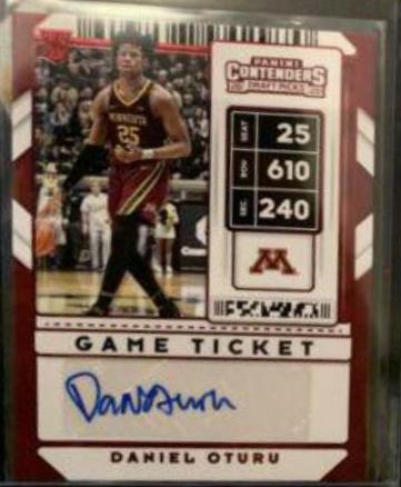 Daniel Oturu [Red Autograph] #81V