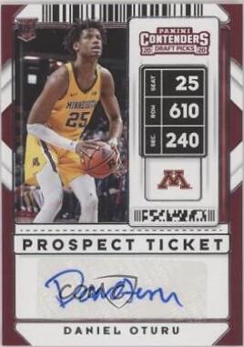 Daniel Oturu [Tournament Autograph Ticket] #81V