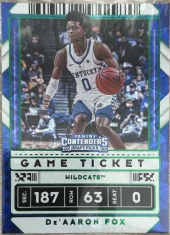 De'Aaron Fox [Green Explosion] #22V