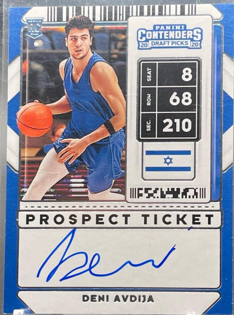 Deni Avdija [Tournament Autograph Ticket] #57B