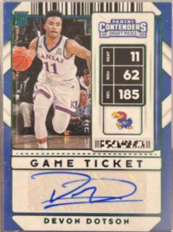 Devon Dotson [Green Autograph] #91V