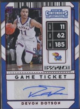 Devon Dotson [Red Autograph] #91V
