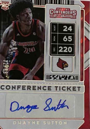 Dwayne Sutton [Conference Autograph Ticket] #105V