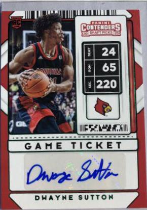 Dwayne Sutton [Green Autograph] #105V