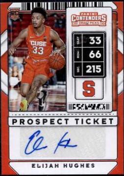 Elijah Hughes [Tournament Autograph Ticket] #89V