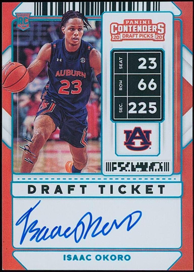Isaac Okoro [Tournament Autograph Ticket] #60B