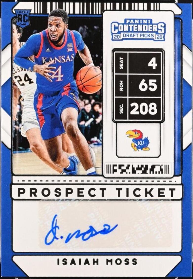 Isaiah Moss [Tournament Autograph Ticket] #86V