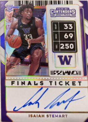 Isaiah Stewart [Finals Autograph Ticket] #69B