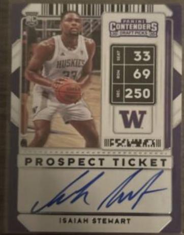 Isaiah Stewart [Tournament Autograph Ticket] #69B