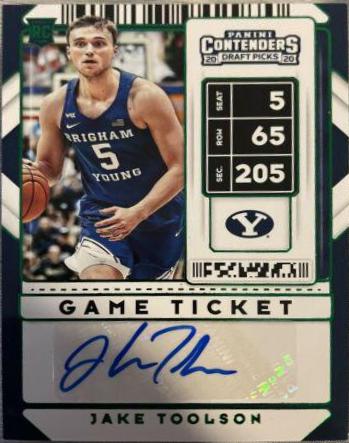 Jake Toolson [Green Autograph] #128